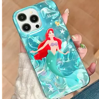 Case Diseño Animado Sirenita Iphone 15