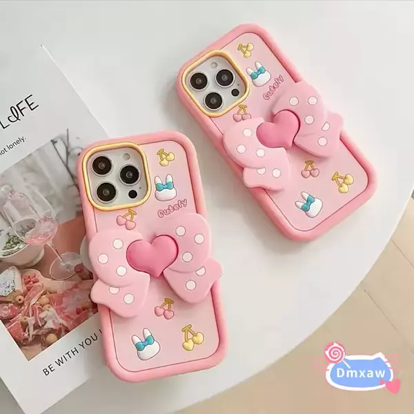 Case Diseño Mariposa Con Soporte Para Iphone 15