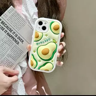 Case Diseño Avocado Protector Camaras Iphone 15