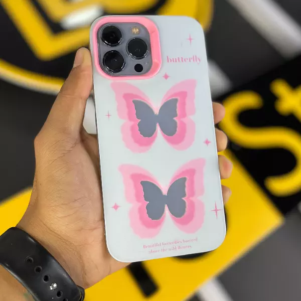 Case Diseño Butterfly Para Iphone 15 Pro+