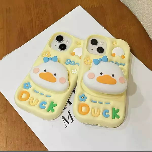 Case Diseño Duck Soporte Iphone 13