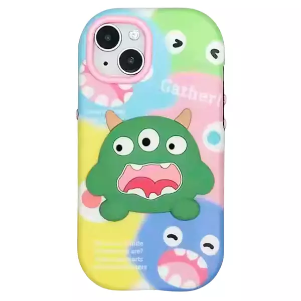 Case Diseño 3d Animado Para Iphone 15 Pro+