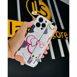 Case Lujo Protector De Camaras Soporte Iphone 13