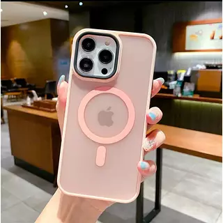 Case Magsafe Rosado Mate Iphone 13