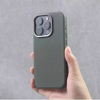 Case Diseño Cuero Magsafe Verde Iphone 14plus