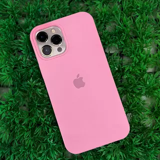 Silicon Case Rosado Iphone 12/12pro