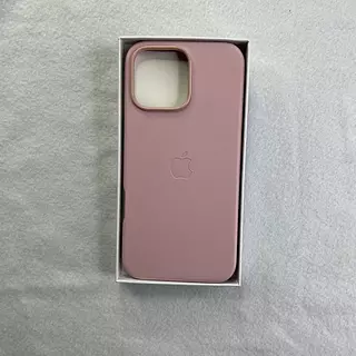 Case Diseño Cuero Magsafe Rosado Iphone 16pro