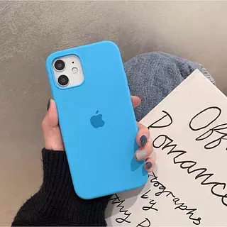 Silicon Case Azul Iphone 16pro