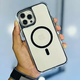 Case 360 Magsafe Antishok Borde Negro Iphone 11