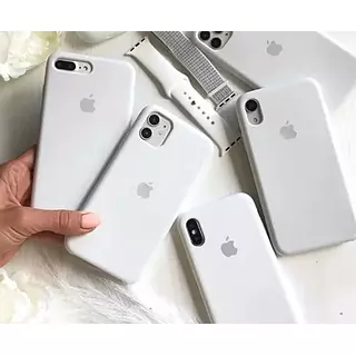 Silicon Case Blanco Iphone11