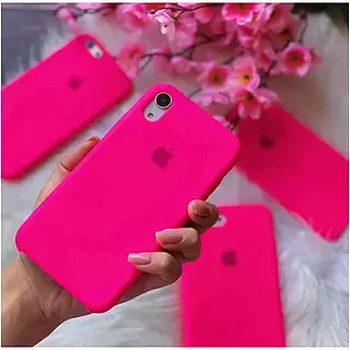 Silicon Case Fucsia Iphone Xr