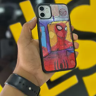 Case Animado Spider-Man Iphone 13pro+