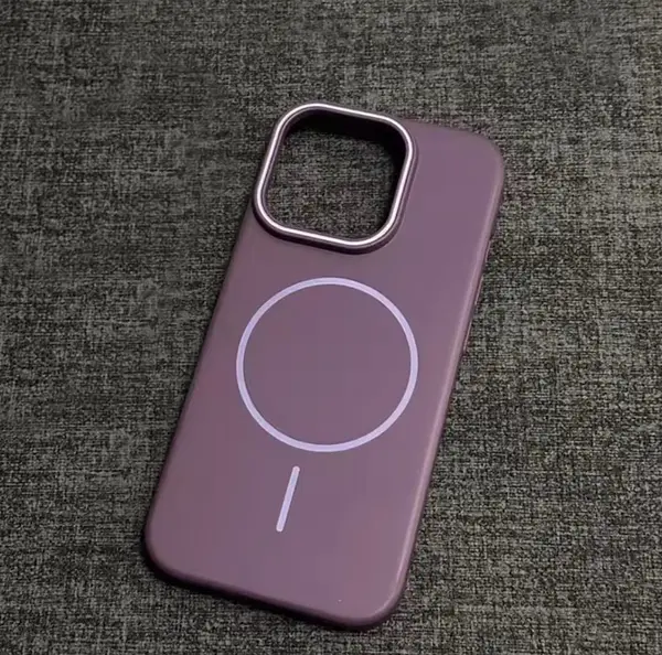 Case Magsafe Antishok Morado Iphone 16pro+