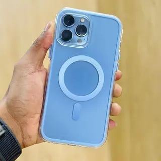 Case Protector 360 Magsafe Azul Claro Iphone 15pro+