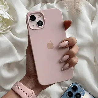 Silicon Case Rosado Iphone 16pro