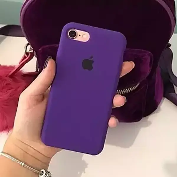 Silicone Case Morado Iphone 7/8