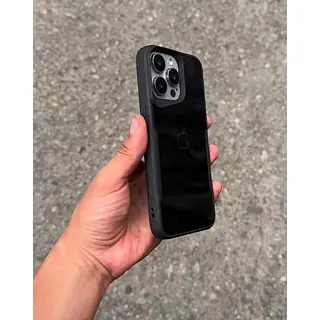 Case Protector De Camaras Negro Iphone 15pro+