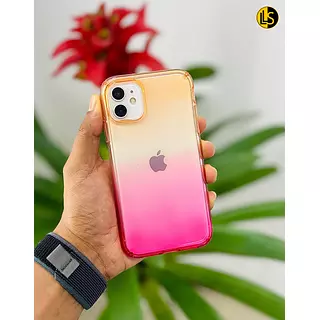 Case Degrade Naranja-Fucsia Iphone 11