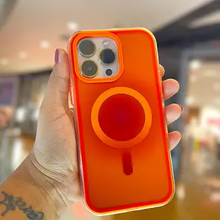 Case Mate Borde Naranja Con Magsafe Iphone 12 Pro+