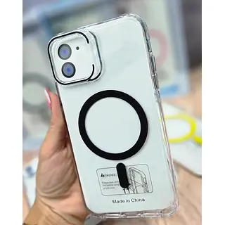 Case Magsafe Negro Transparente Iphone 14plus