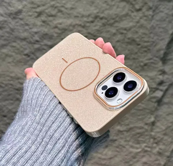 Case Magsafe Antishok Brillante Cafe Iphone 16pro+