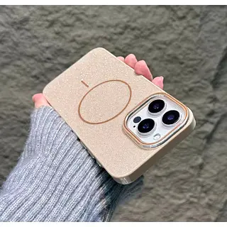 Case Magsafe Antishok Brillante Cafe Iphone 16