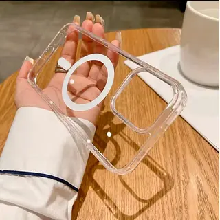 Case Magsafe Transparente Gear4 Iphone 16pro