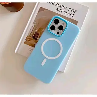 Case Azul Antishok Magsafe Mate Iphone 14