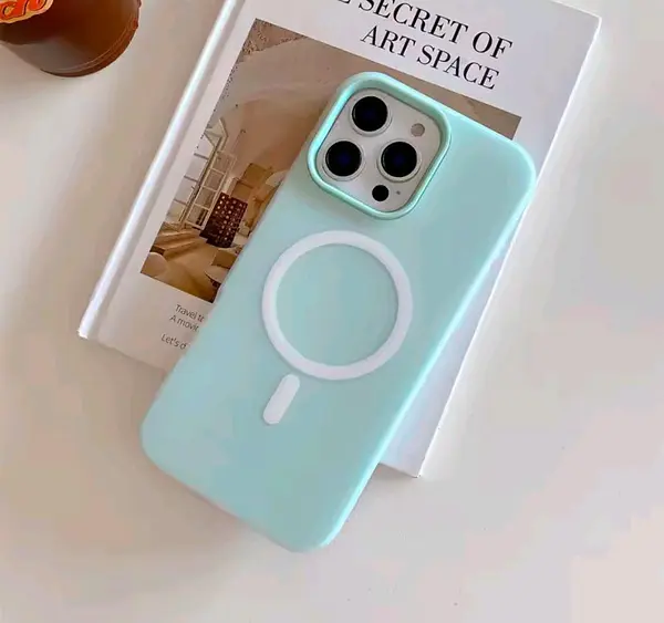 Case Verde Manzana Antishok Magsafe Mate Iphone 11
