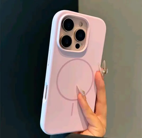 Silicon Case Magsafe Lila Iphone 14pro+