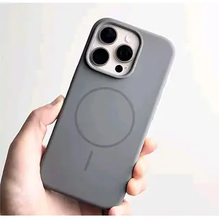 Silicon Case Magsafe Gris Iphone 13