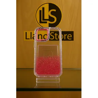 Case Transparente 360° Escarcha Rosado Iphone 12/12pro