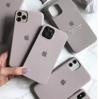 Silicone Case Gris Iphone 15