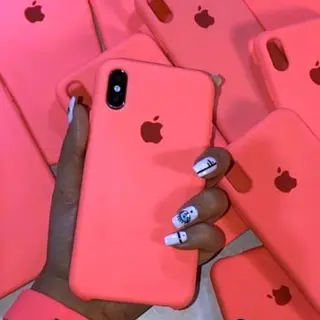 Silicone Case Salmon Iphone 7/8